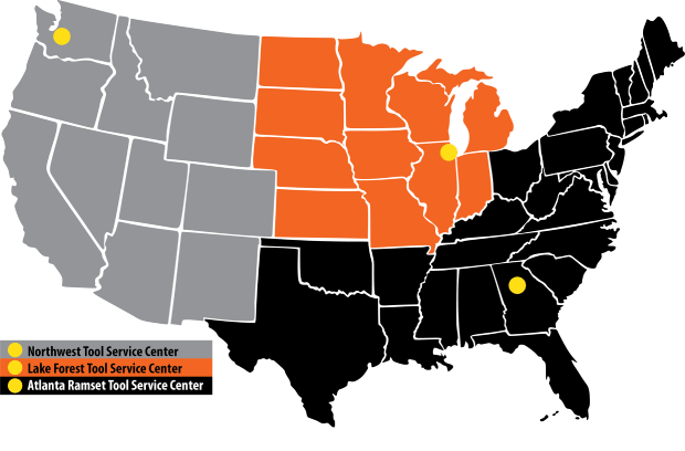 Ramset service map